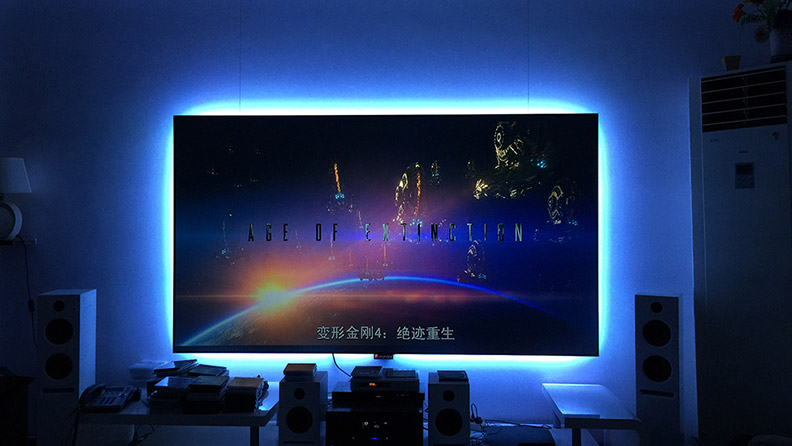 麥景龍為陜西別墅客廳提供影院音視頻系統！